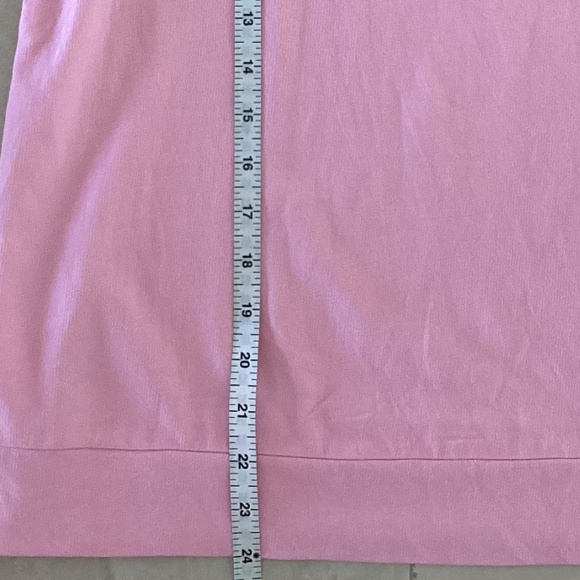 Lilly Pulitzer Cotton Rami Sweatshirt Pink Blossom 💕Love Graphic Embroidered M - Picture 13 of 14